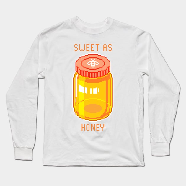 sweet as honey Long Sleeve T-Shirt by pixelins